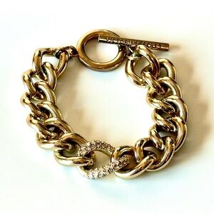 Vintage Y2K Victoria’s Secret Gold Chunky Chain Bracelet